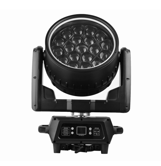 IP65 Bee Eye K15 19*40W/60W RGBW 4in1  LED Moving Head Light With LED Ring