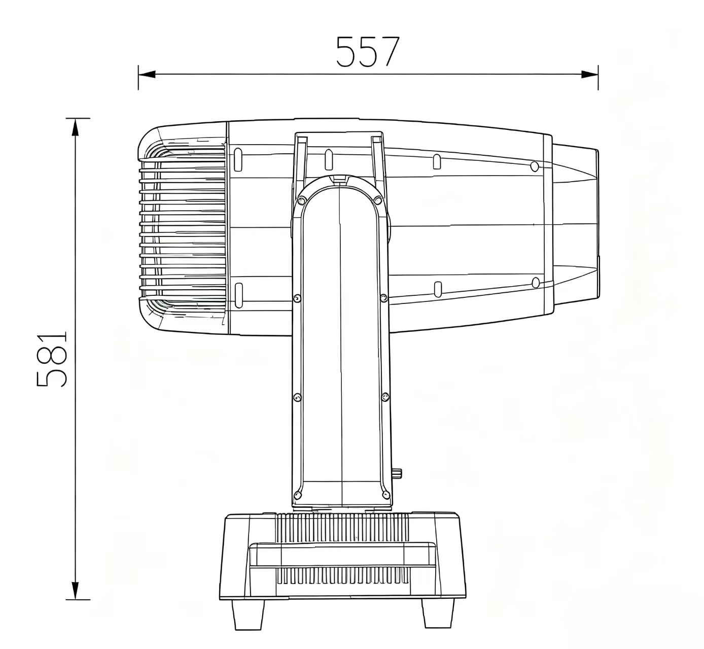 IP66 Laser 300W/360W/500W BSW  Moving