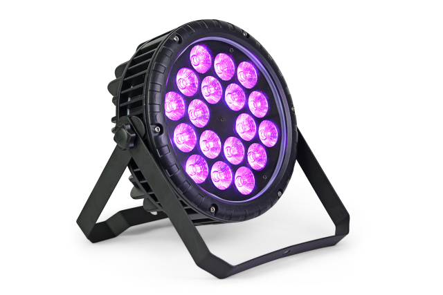 LED Flat Waterproof 18 Pcs Par Lights