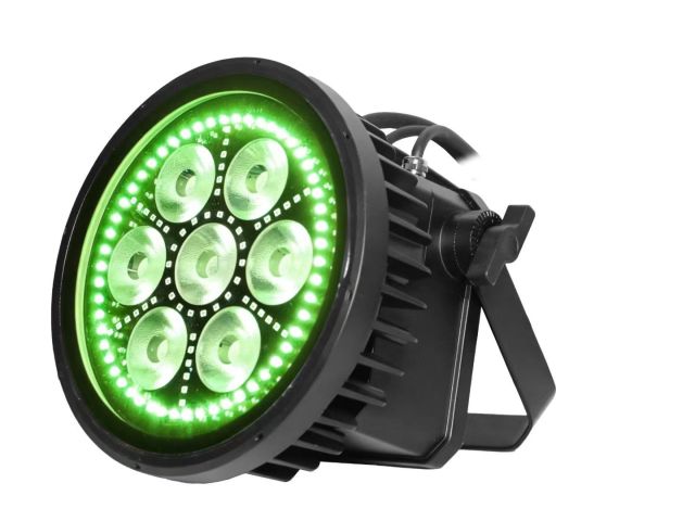 MINI RGBW 7PCS PAR WATERPROOF