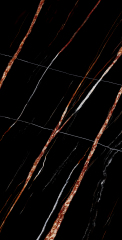 Black Big slabs 1600×3200 Sintered stone kitchen countertop installation at discounted prices