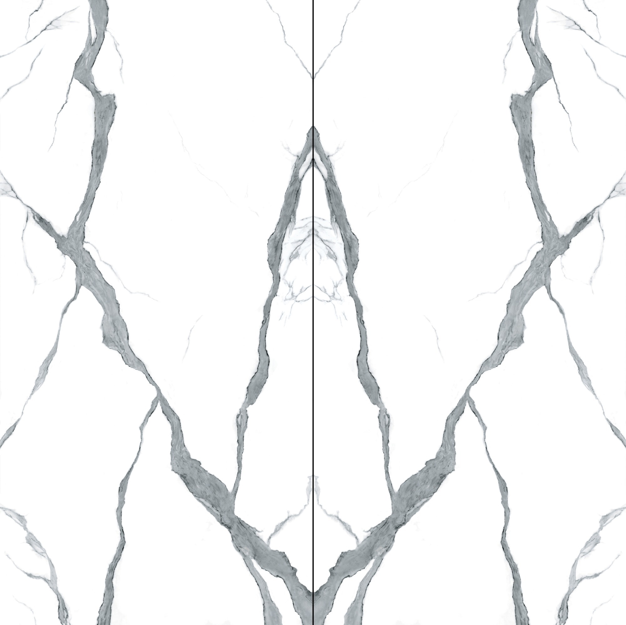 White sintered stone countertops Marble wall used as porcelain slab background