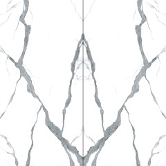 White sintered stone countertops Marble wall used as porcelain slab background