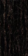 Black gold flower Artificial marble countertop Porcelain slab Wholesale