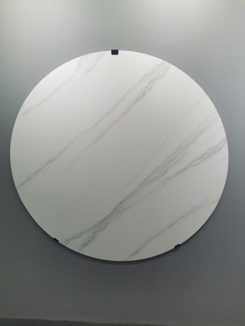 Porcelain slab marble surface sintered stone table