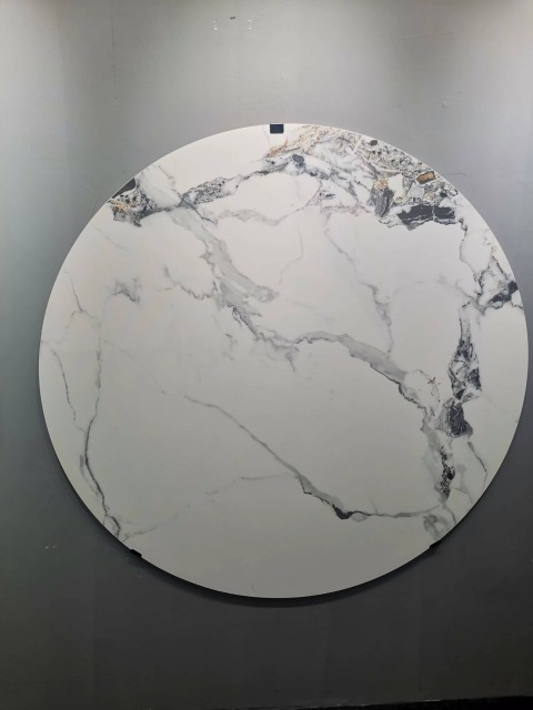 DITUO|Porcelain slab marble surface large format tile sintered stone table