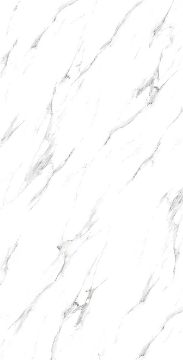 Carrara White Sintered stone big porcelain slab large format tile kitchen countertop wall