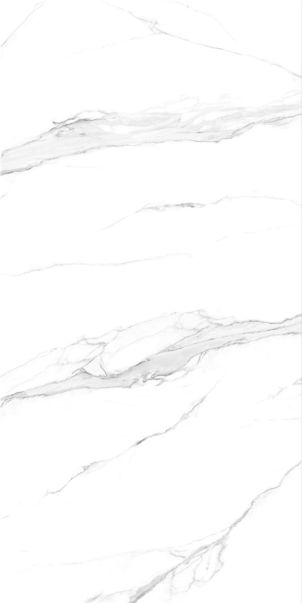 Calacatta White Sintered stone porcelain slab large format tile countertop