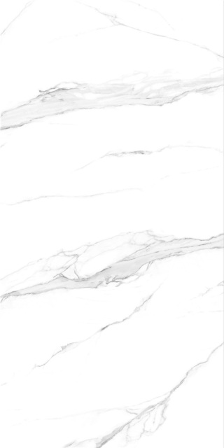 Calacatta White Sintered stone porcelain slab large format tile countertop