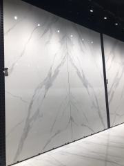 Calacatta white Sintered stone porcelain slab walls Countertop