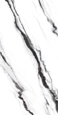 Panda White Porcelain slabs large format tiles kitchen countertops walls floors