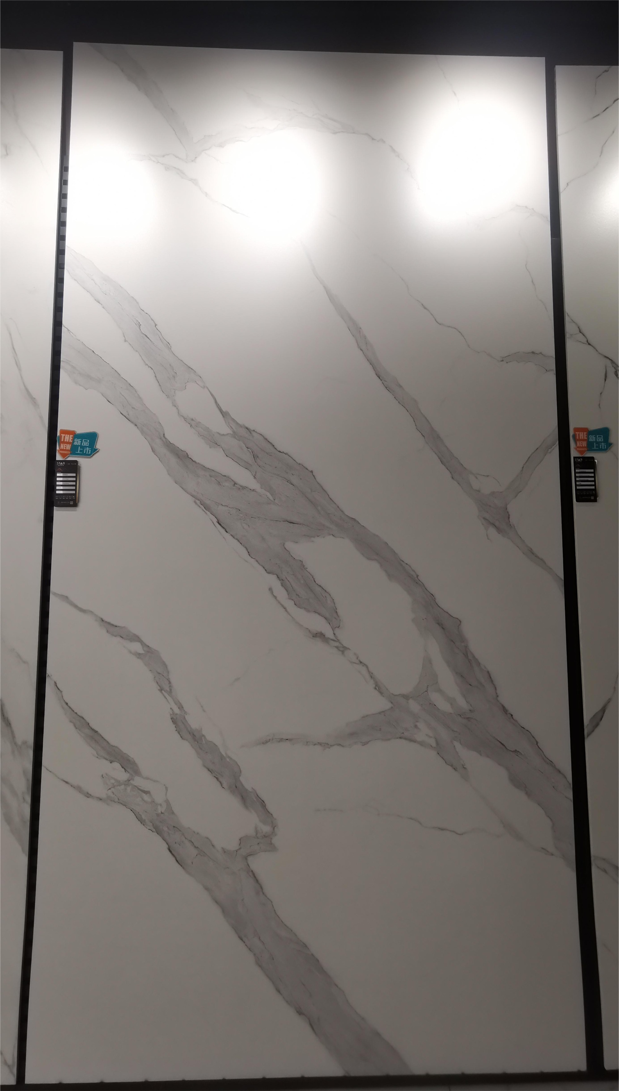 full body big slab Caracatta White Sintered stone countertops Wholesalers