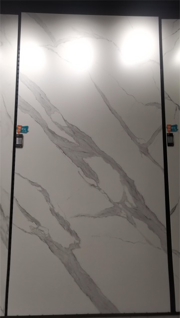 full body big slab Caracatta White Sintered stone countertops Wholesalers