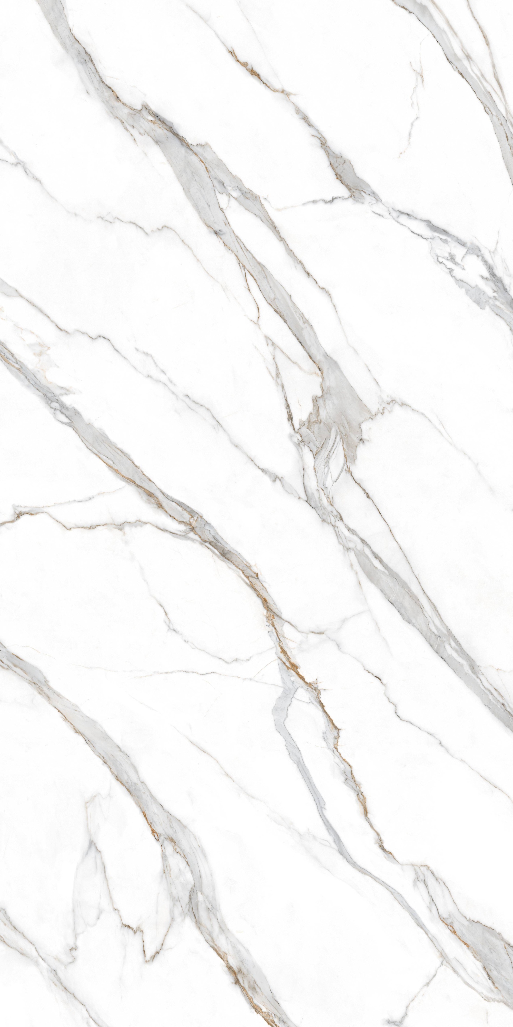 full body super white slab tile Caracatta Gold Sintered stone porcelain countertops