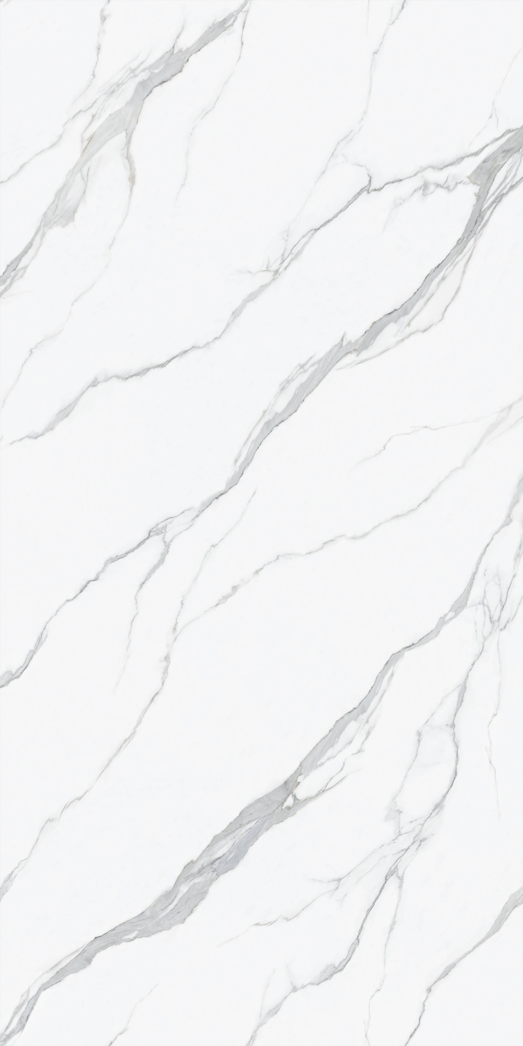 full body super white slab tile Caracatta White Sintered stone countertops