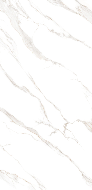 Full body White Gold Porcelain stone Slab Kitchen Countertop
