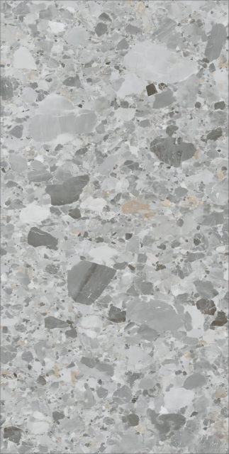 China DiTuo Terrazzo gray floors porcelain slab tile