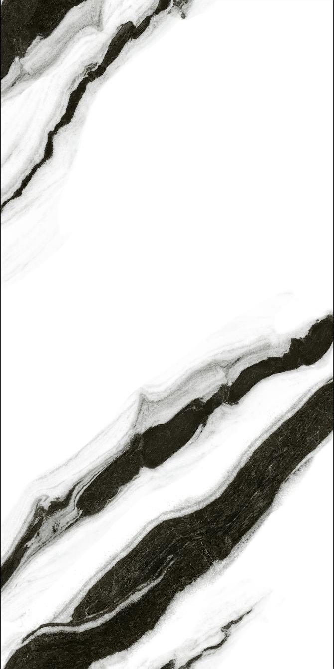 Panda White Sintered Stone Wall Ceramic slabs Bathroom Living Room