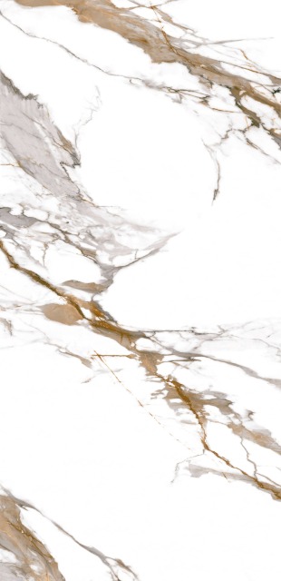 Calacatta gold Sintered Stone ceramic Slab Kitchen Countertop dining table