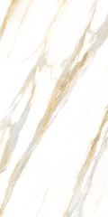 Full body Calacatta Gold porcelain countertops dining table