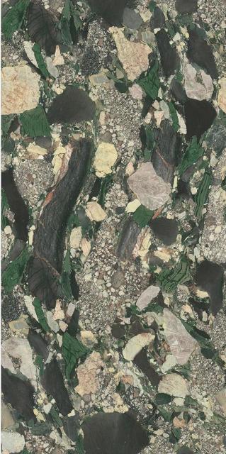 Серия Luxury Stone, Китайский спеченный камень: Four Seasons Green,Спеченный камень DiTuo - гибкий камень, керамические поверхности, поставщики фарфоровых плит.