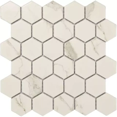 Плитка для внутреннего применения серии Hexagonal Inkjet,Спеченный камень DiTuo - гибкий камень, керамические поверхности, поставщики фарфоровых плит.