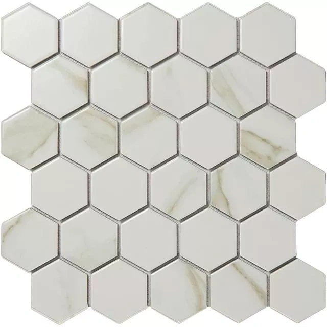 Плитка для внутреннего применения серии Hexagonal Inkjet,Спеченный камень DiTuo - гибкий камень, керамические поверхности, поставщики фарфоровых плит.