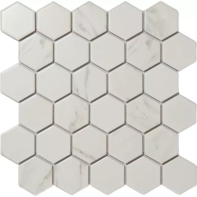 Плитка для внутреннего применения серии Hexagonal Inkjet,Спеченный камень DiTuo - гибкий камень, керамические поверхности, поставщики фарфоровых плит.
