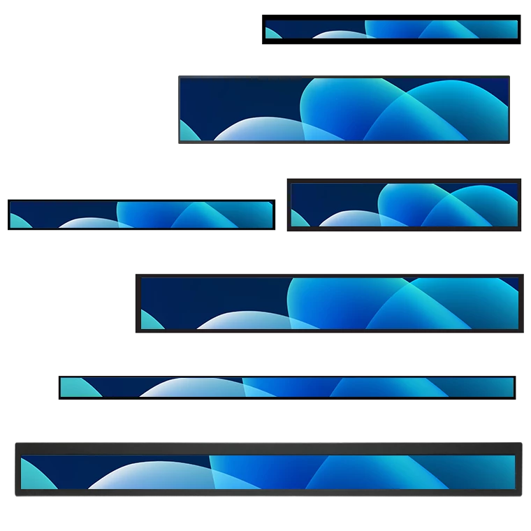 Enhancing Visual Impact with Stretched Bar Displays