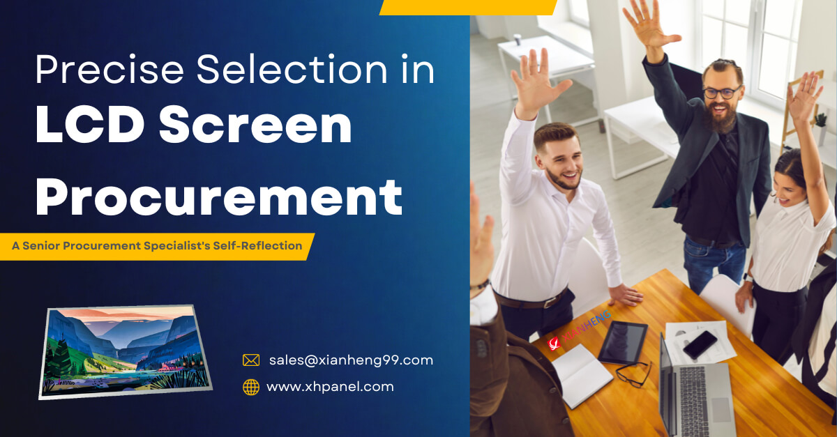 A Senior Procurement Specialist's Self-Reflection: The Art of Precise Selection in LCD Screen Procurement