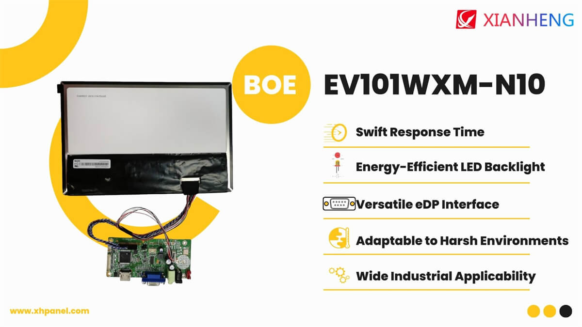 Revolutionizing Industries: Unveiling the BOE 10.1-inch LCD Screen EV101WXM-N10