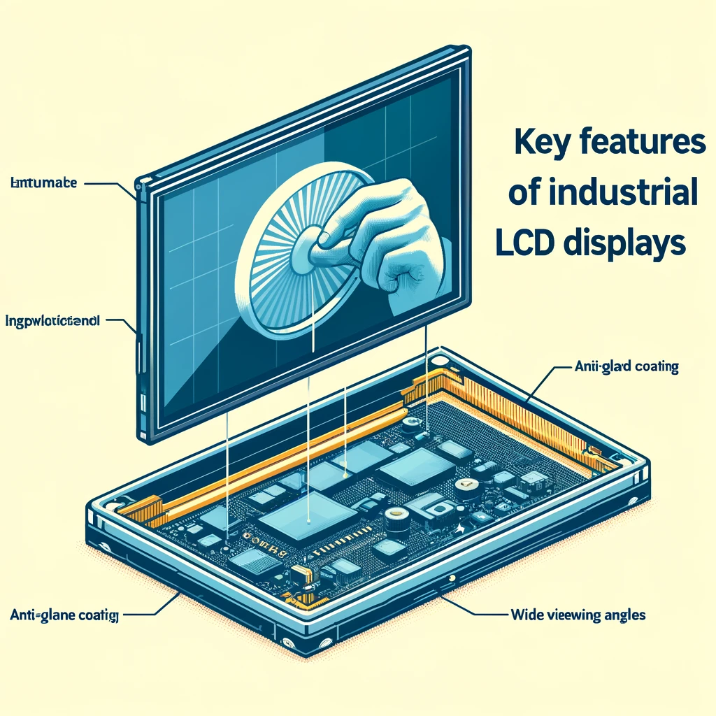 Key Features of Industrial LCD Displays