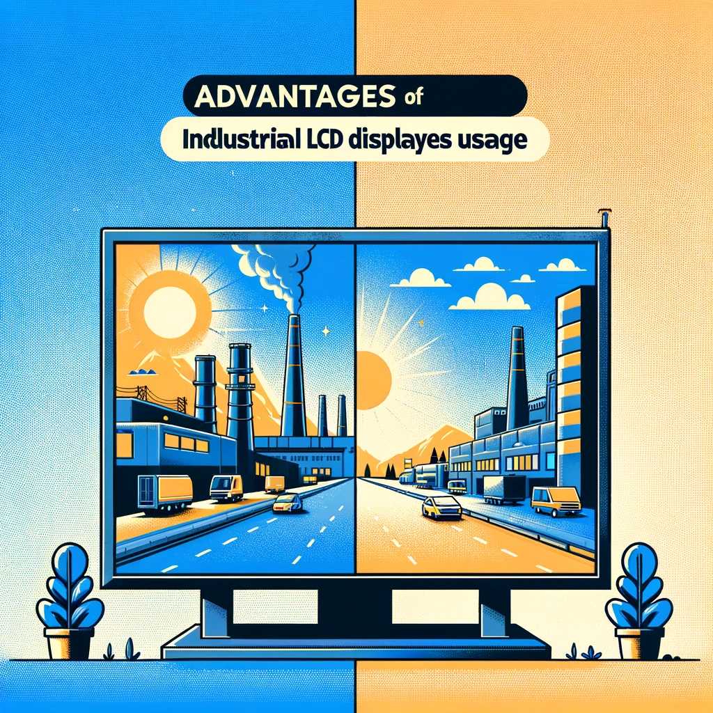 Advantages of Industrial LCD Displays Usage