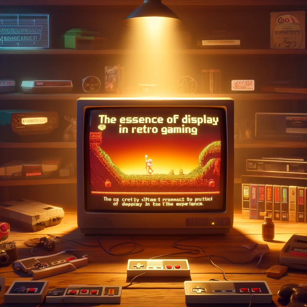 The Essence of Display in Retro Gaming