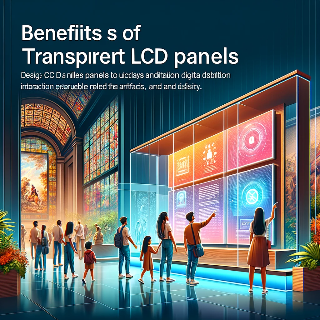 Benefits of Transparent LCD Panels