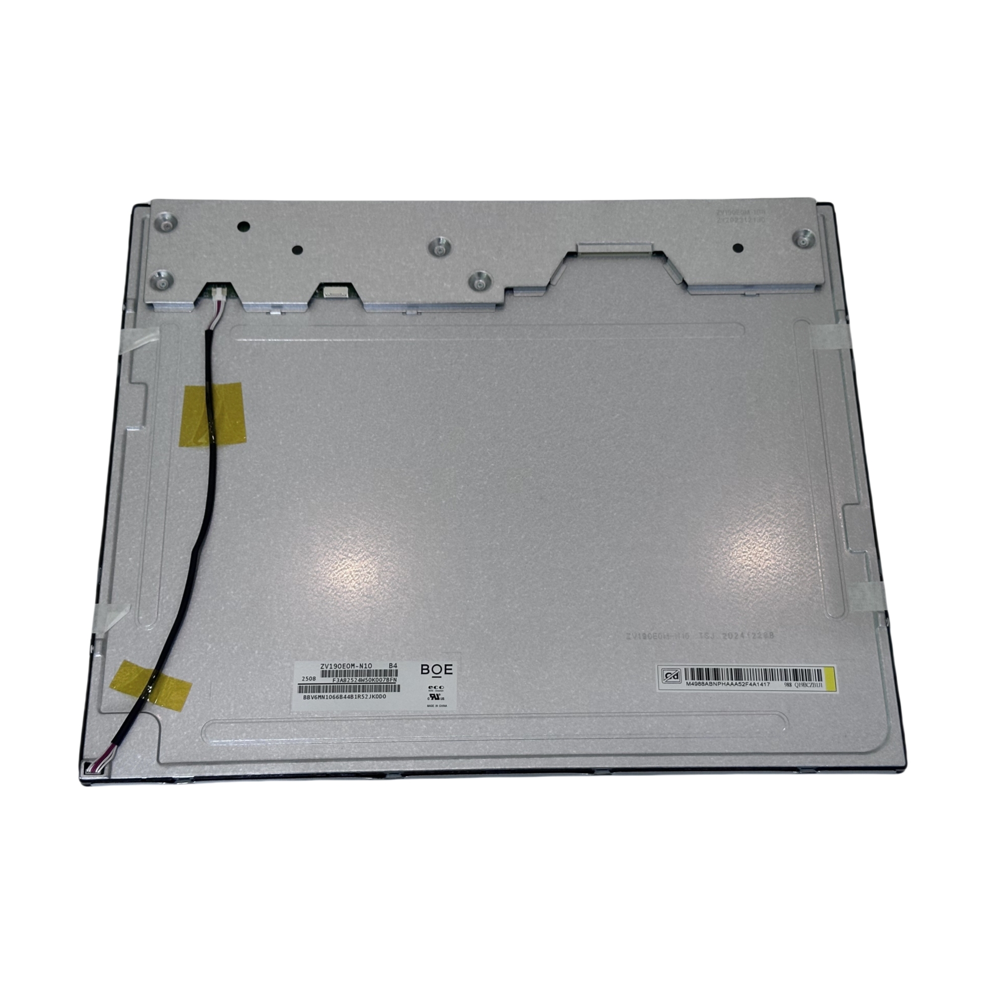 ZV190E0M-N10 BOE Original 19" Industrial Display Panel with Wide Temperature,BOE ZV190E0M-N10 | 19" Industrial SXGA TFT-LCD Display