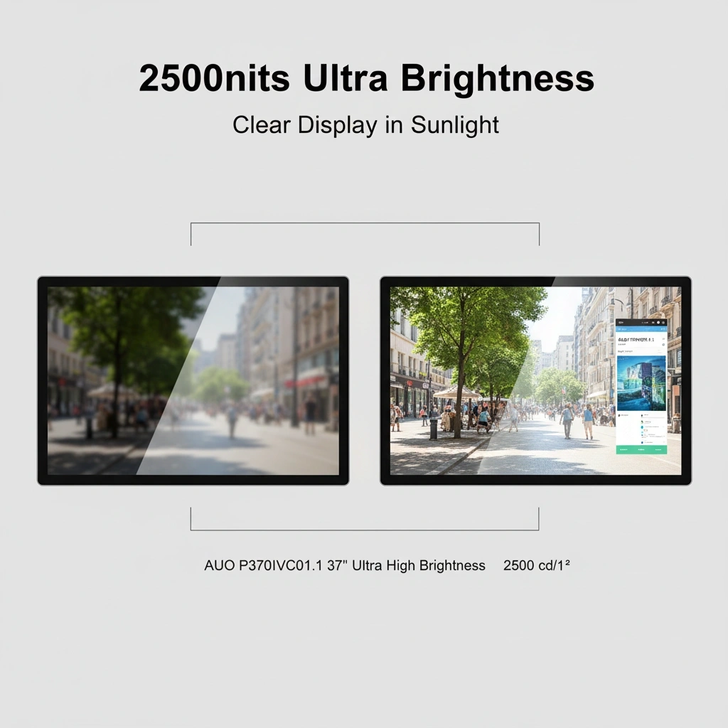 AUO P370IVC01.1 37" Ultra High Brightness Bar LCD with 2500 nits,AUO P370IVC01.1 37" Ultra High Brightness Bar LCD with 2500 nits | XIANHENG
