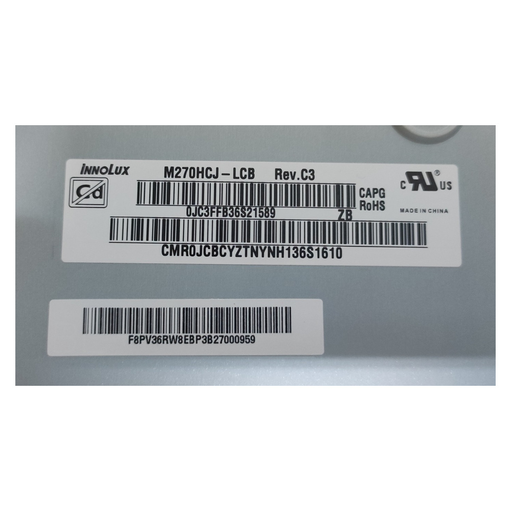 Innolux M270HCJ-LCB 27.0 Inch FHD AAS LCD Panel,M270HCJ-LCB 27 Inch FHD AAS LVDS LCD Panel | XIANHENG