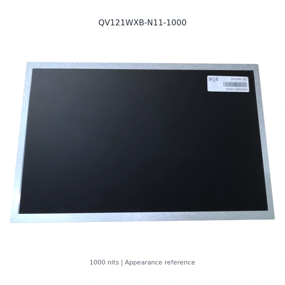 QV121WXB-N11-1000 BOE 12.1 inch outdoor lcd 1000 nits,QV121WXB-N11-1000 BOE 12.1 inch outdoor lcd 1000 nits