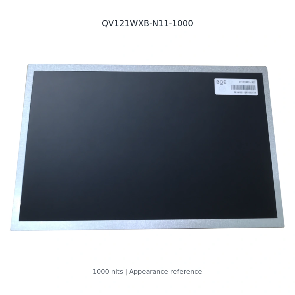 QV121WXB-N11-1000 BOE 12.1 inch outdoor lcd 1000 nits,QV121WXB-N11-1000 BOE 12.1 inch outdoor lcd 1000 nits