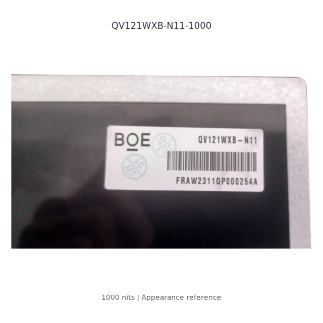 QV121WXB-N11-1000 BOE 12.1 inch outdoor lcd 1000 nits,QV121WXB-N11-1000 BOE 12.1 inch outdoor lcd 1000 nits
