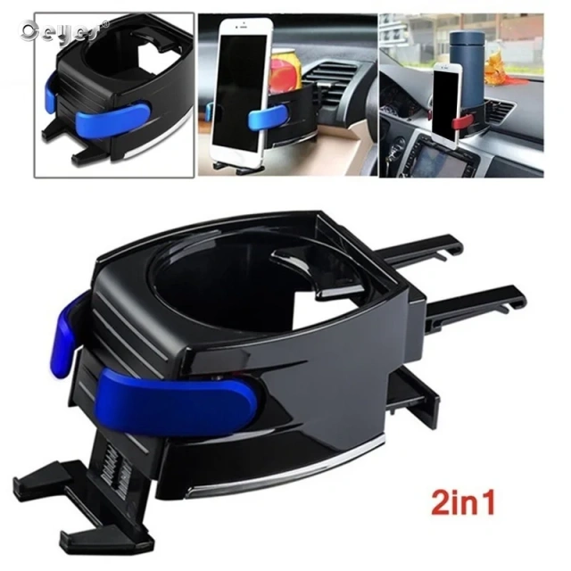 Car Outlet Air Vent Mount Can Holder Water Drinking Bottle Insert phone Holder Vehicle Cup Stand Bracket Car Vents Cup Rack