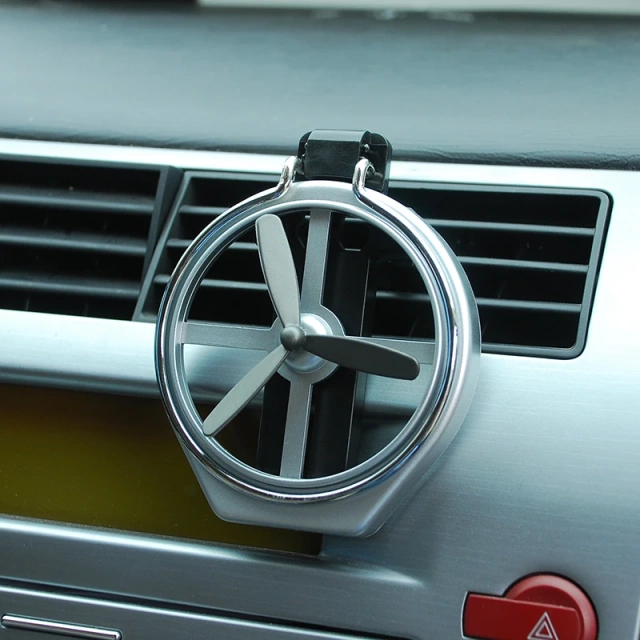 LULECI Car Foldable Air Outlet Cup Holder Portable Water Drink Bottle Storage Stand Air Vent Rotate Fan Cup Holders