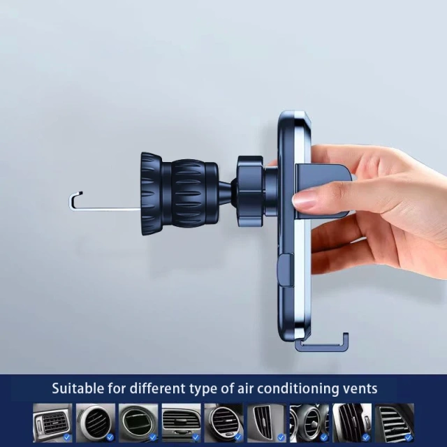 Phone Mount for Car Vent Universal Car Phone Holder Mount Upgraded Vent Clip Never Fall Off Hands Free Air Vent Cell Phone Mount