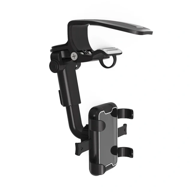 Adjustable 360 Rotatable Car Phone Holder New Design ABS Car Sun Visor Cellphone Mount Clip