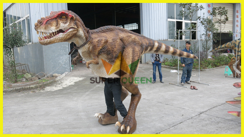 2022 Halloween Party Realistic Dinosaur Costume for Events