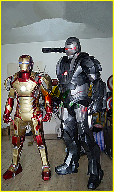 Wearable Iron Man Mark 42 (XLII) Costume for Events