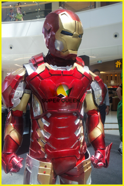 Marvel Cosplay Superheroes Iron Man Costume Mark 43 for Adults