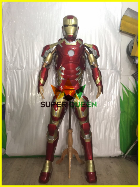 Marvel Cosplay Superheroes Iron Man Costume Mark 43 for Adults