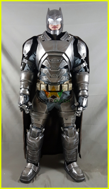 Halloween Costume Batman Armored Costume for Adults, Cosplay Batman Vs Superman, New Batman Armor Costume